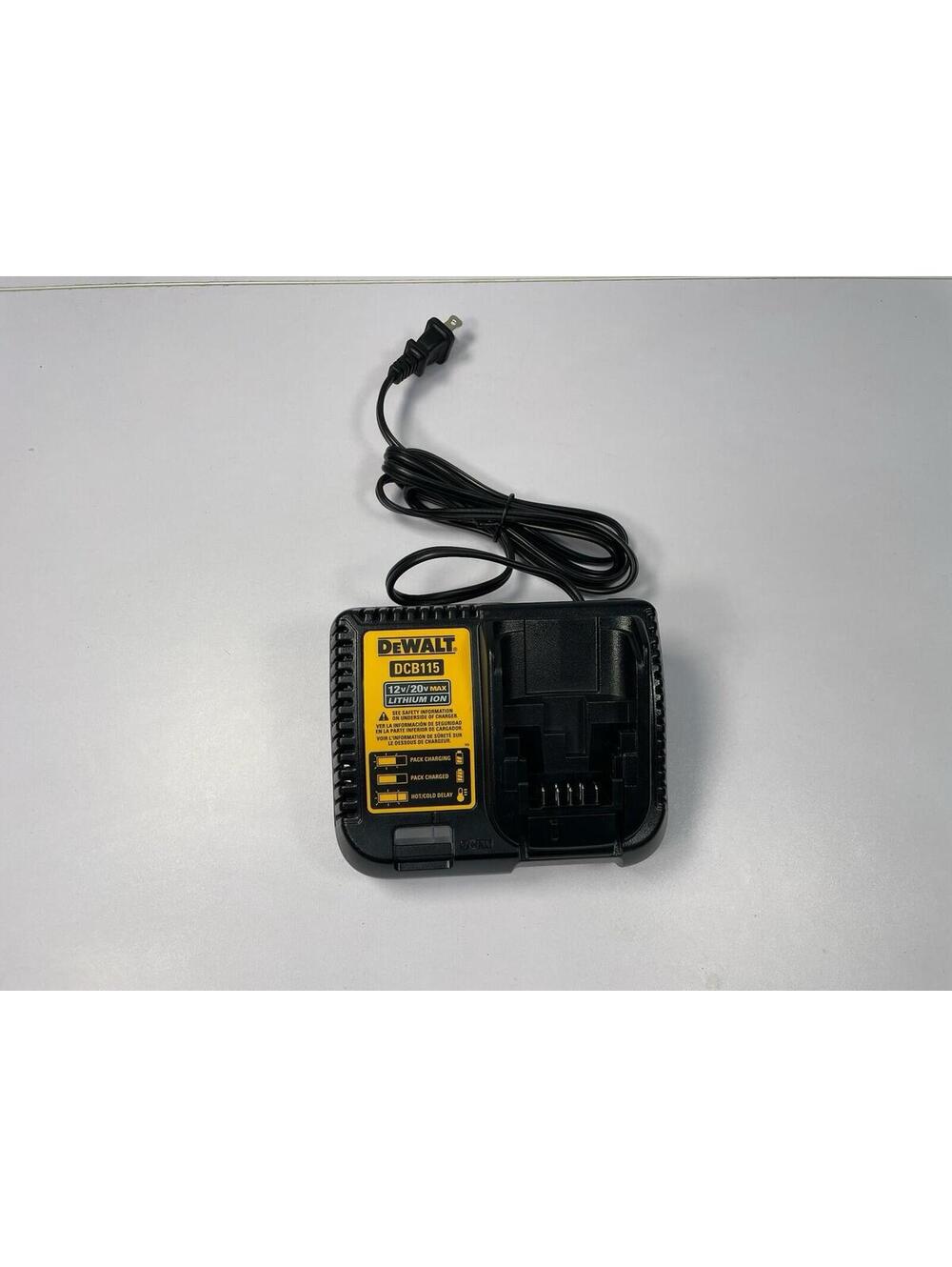 DEWALT DCB115 12V 20V MAX Lithium Ion Fast Charger OEM Tested Working